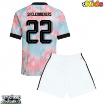 Belgium Alexis Saelemaekers #22 Replica Away Minikit World Cup 2026 Short Sleeve (+ pants)
